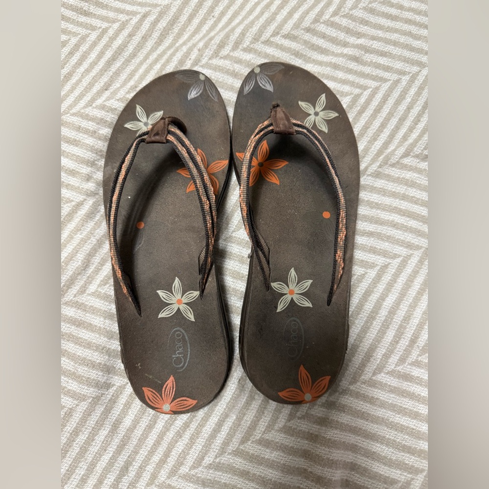 Chaco Cherry Blossom Flip Flops